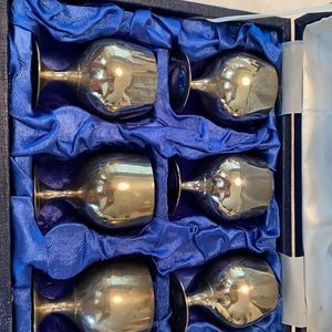 Leonard Small Wine Goblets VINTAGE set